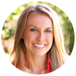 Blair blonde woman smiling